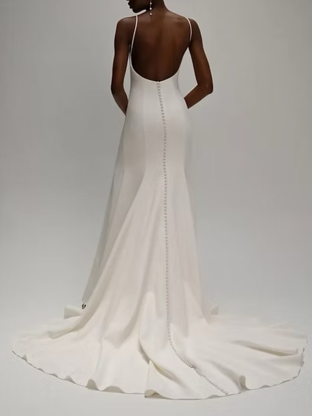 Jenny Yoo Emery Gown + Free Veil - Picture 3 of 5